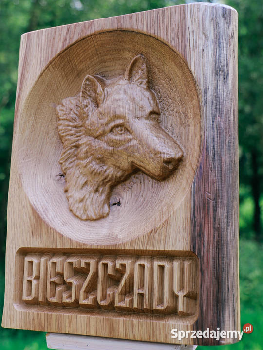 Pamiątka z Bieszczadów Bieszczadzki wilk Jasienica Rosielna sprzedam