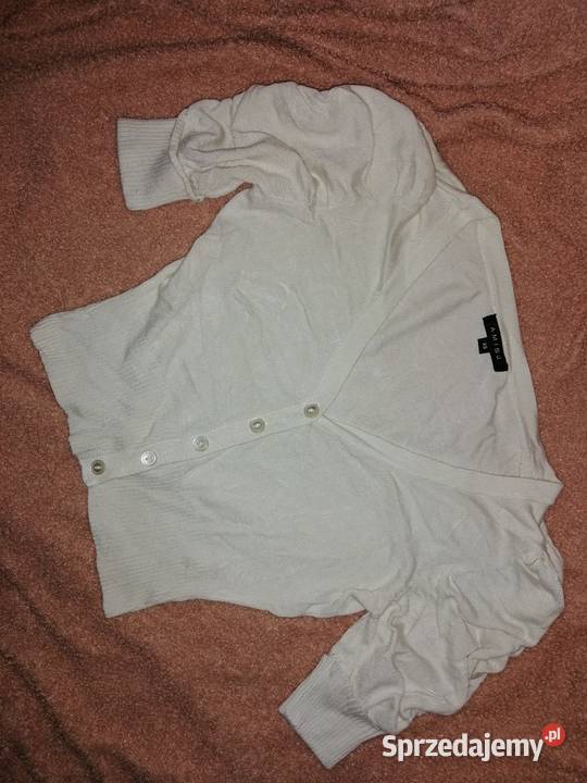 YORkER kremowy SWETEREK Crop bluzka dzianinowa Rozmiar 34(XS) Leszno sprzedam