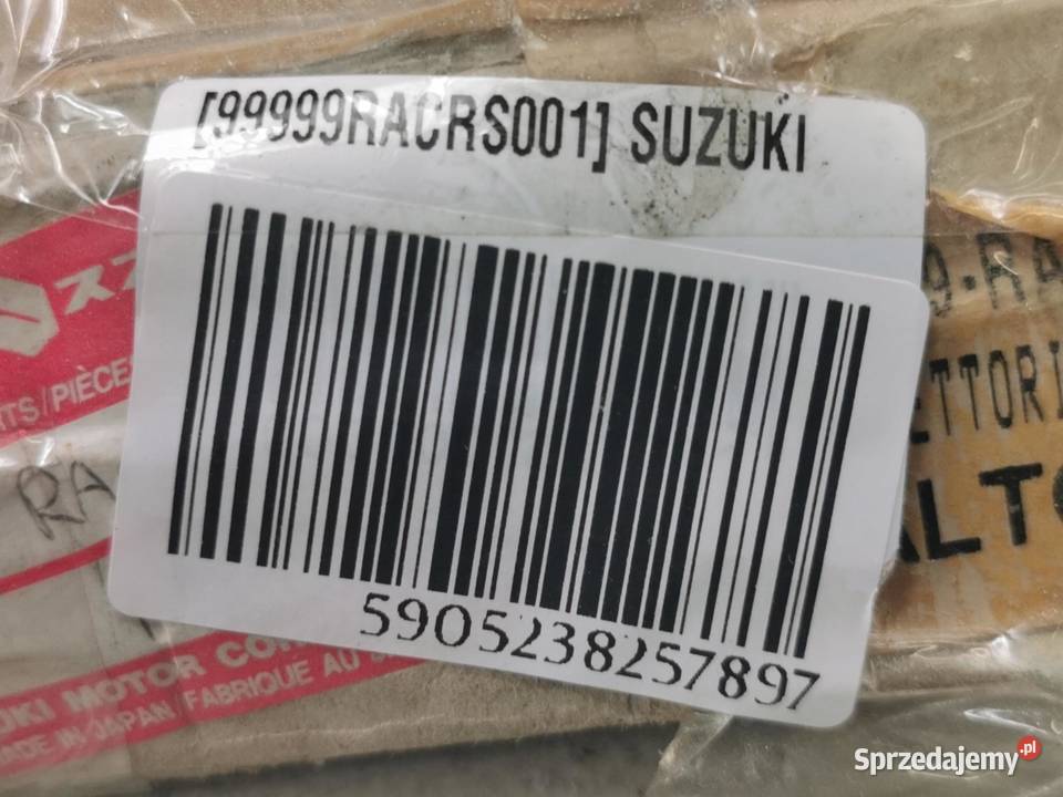 OWIEWKI SZYB BOCZNE SUZUKI 99999RAG31020