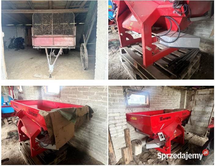 Syndyk sprzeda siewnik do nawozu 2 tarczowy Warszawa