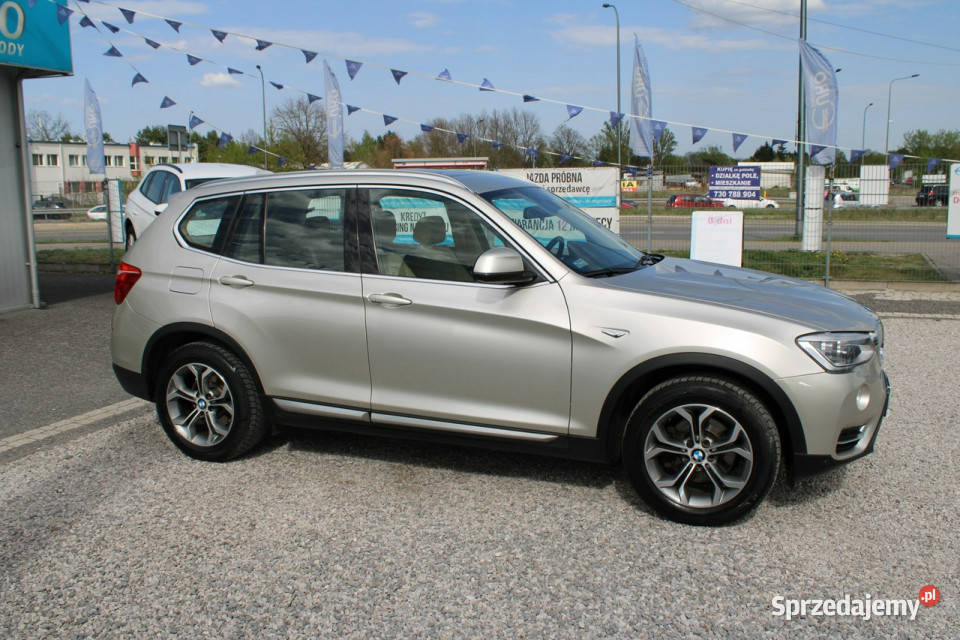 BMW X3 Salon Polska Panorama Kamera Skóra Rok produkcji 2017 Warszawa