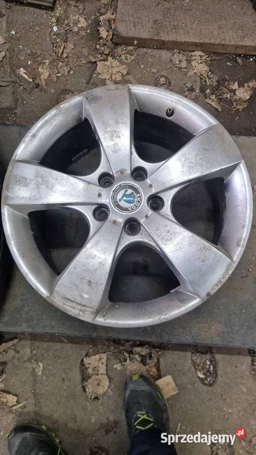 Alufelgi Skoda VW Audi Seat 17 orginalne Gdynia