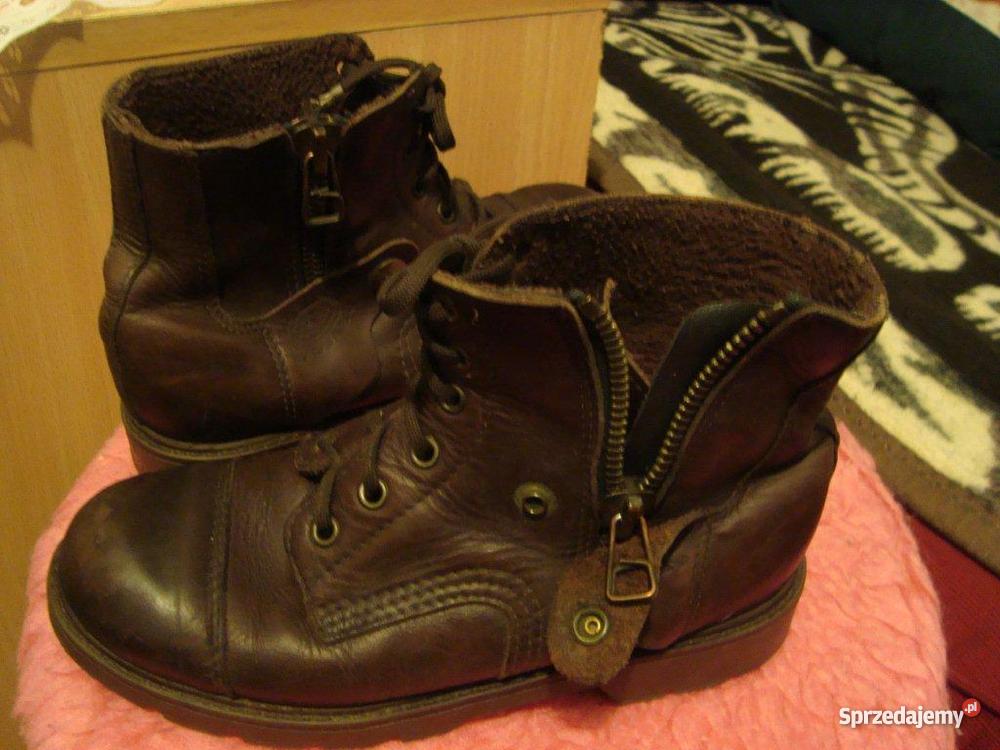 Buty ADVENTURE sznurowane brązowe Ostrołęka