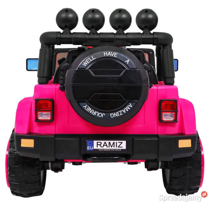 Pojazd Terenowy 4x4 Dzieci 12V 4 Silniki LED Łopuszno