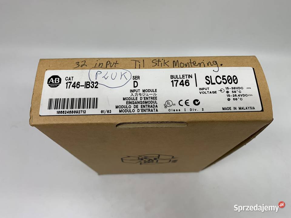 Allen Bradley 1746IB32 DI Module Series D