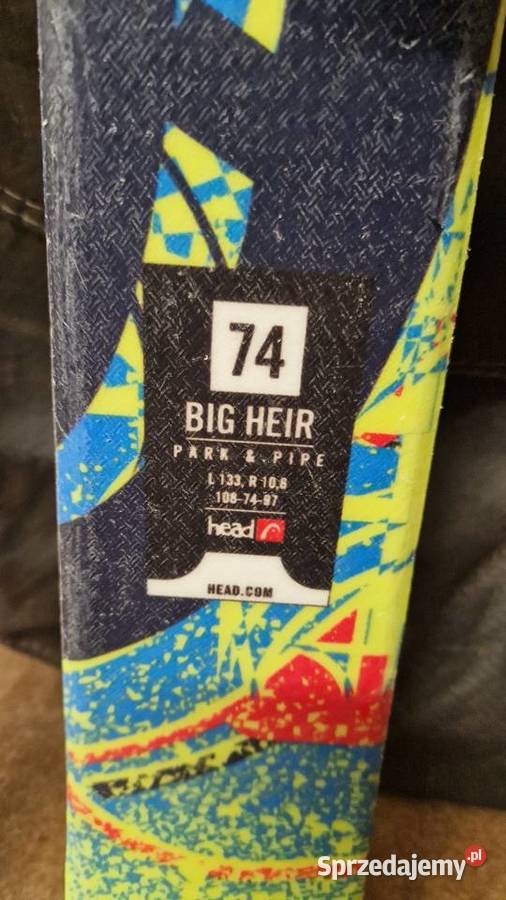 Head Twin Tip Bog Heir 133 Warszawa