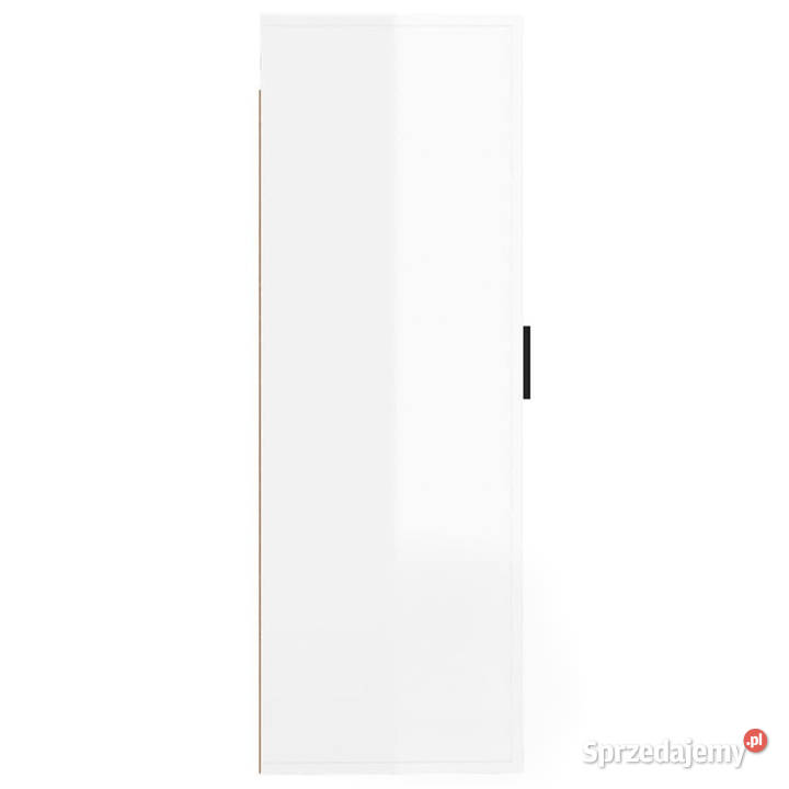 Wisząca szafka TV wysoki połysk biała 40x345x100 mazowieckie