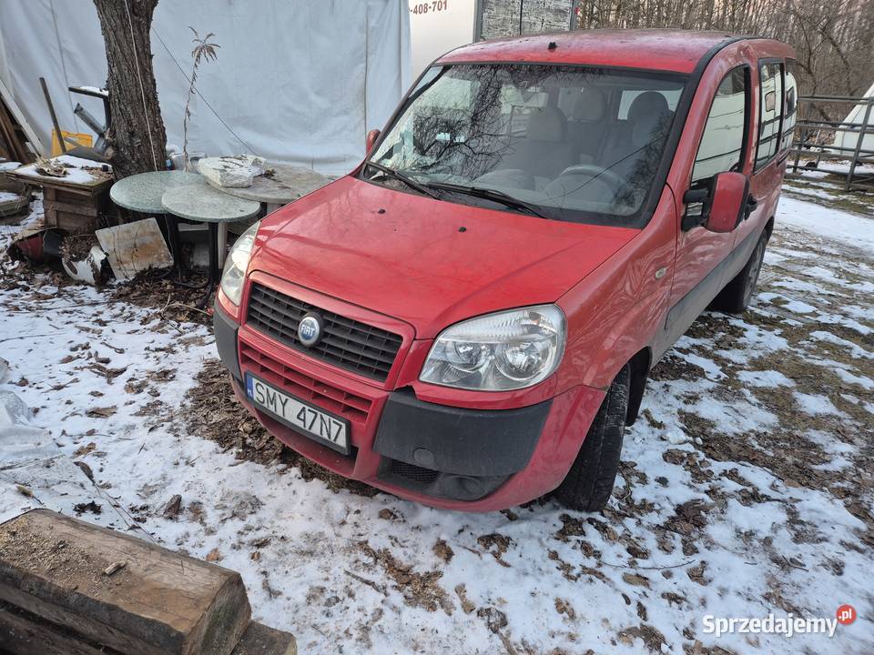 Fiat doblo 19 multijet osobowy klima hak el 1910cm3 Myszków