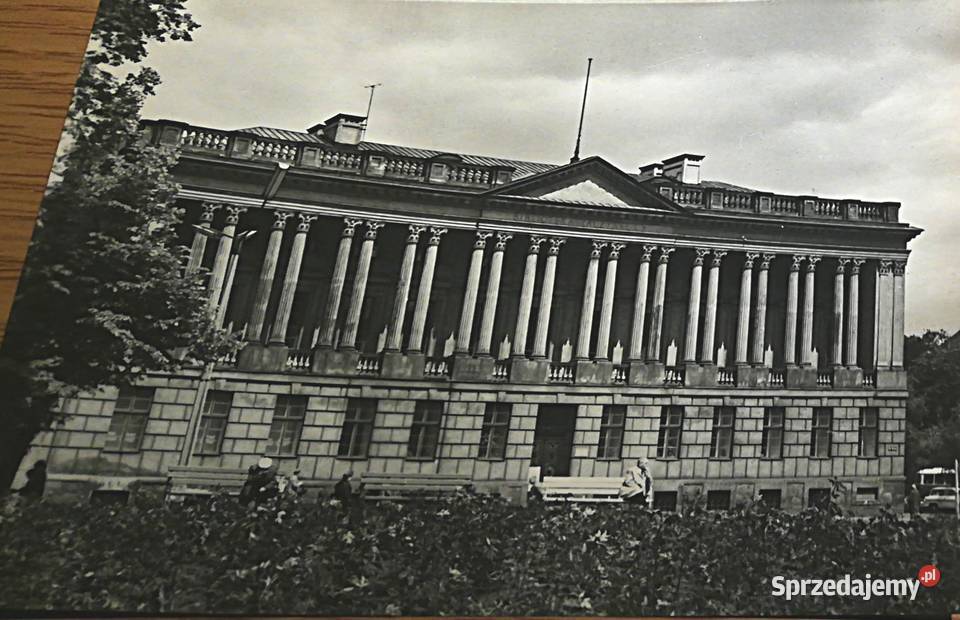 Dwie czarnobiałe widokówki z Poznania Kultura i Rozrywka Wronki