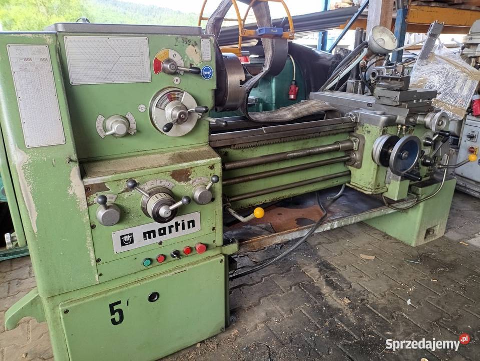 Tokarka do metalu Tug 40 x 1500 frezarka Maków Podhalański