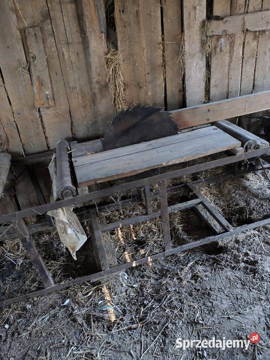 Trajzega do cięcia drewna klocków desek Bodzentyn