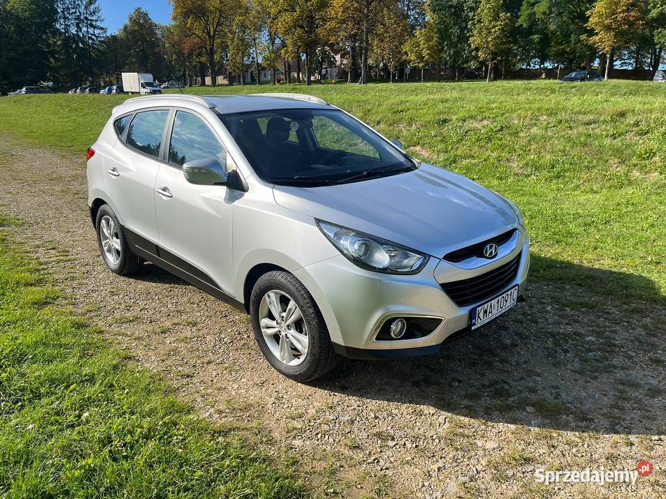 Hyundai ix35 17 CRDI Bezwypadkowy Serwis ASONowy elektryczne szyby małopolskie Kalwaria Zebrzydowska sprzedam