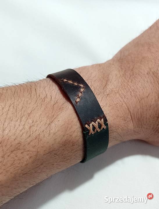 Skórzana bransoletka świętokrzyskie sprzedam