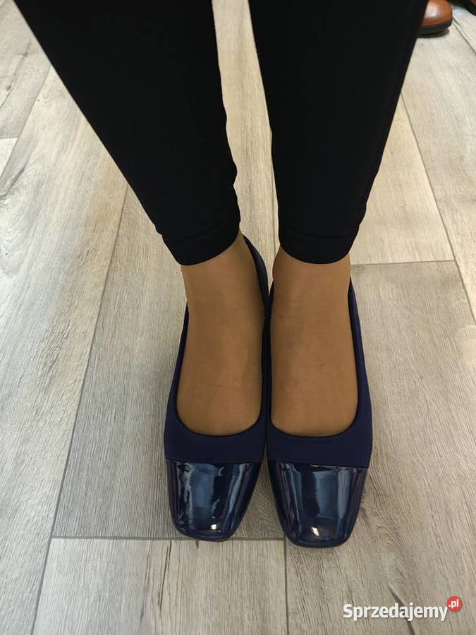 42 Granatowe niskie czółenka wieczorowe NOWE małopolskie Kraków