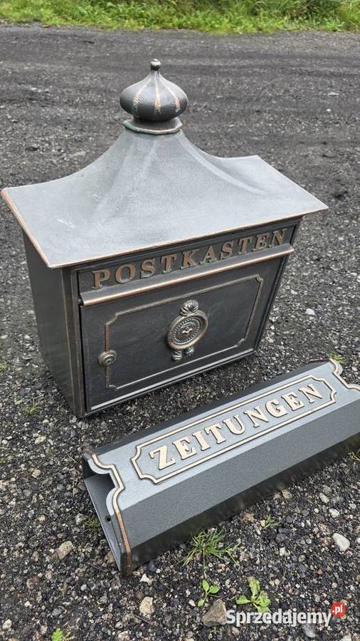 Skrzynka pocztowa z gazetnikiem Piła