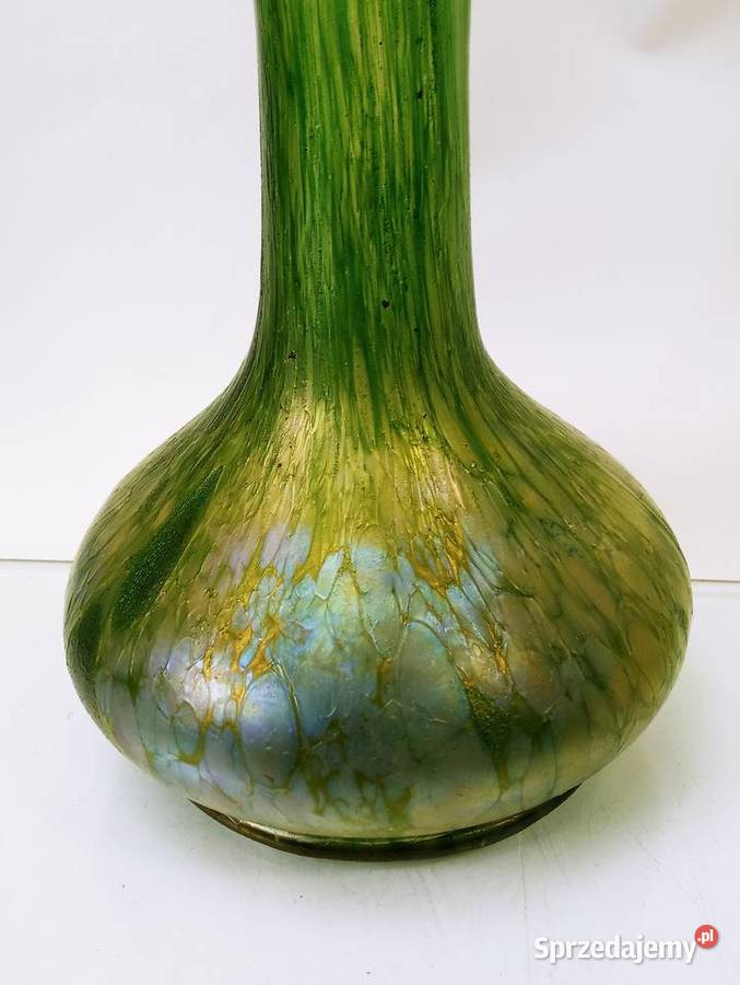 Loetz Wazon Iryzujące Szkło Loetz Secesja lubuskie Nowa Sól