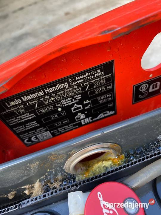 Paleciak elektryczny LINDE T18