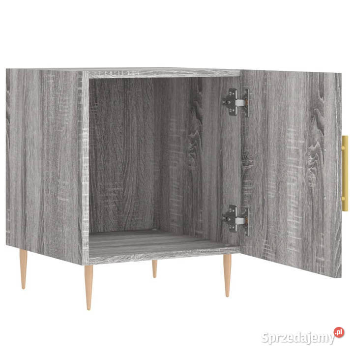 Szafka nocna szary dąb sonoma 40x40x50 WM827544