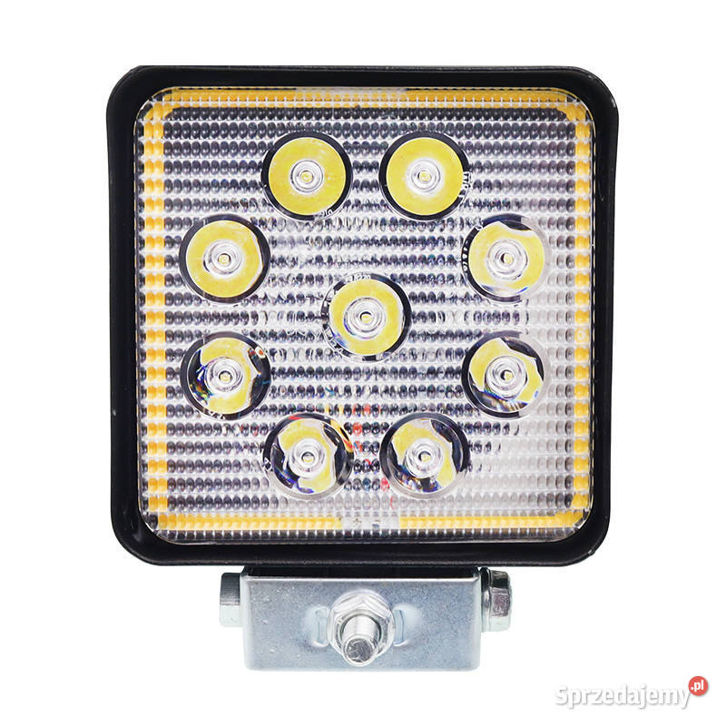 LAMPA ROBOCZA LEDOWA PROSTOKĄTNA 9 LED OBRYSOWA Lampy robocze