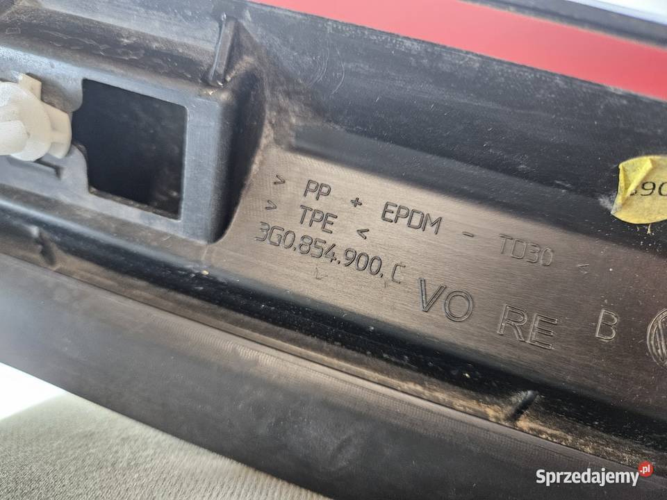 VW PASSAT B8 ALLTRACK LISTWA DRZWI PRAWY PRZÓD wielkopolskie Międzychód
