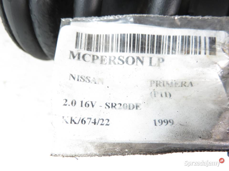 MCPERSON LEWY PRZEDNI NISSAN PRIMERA P11