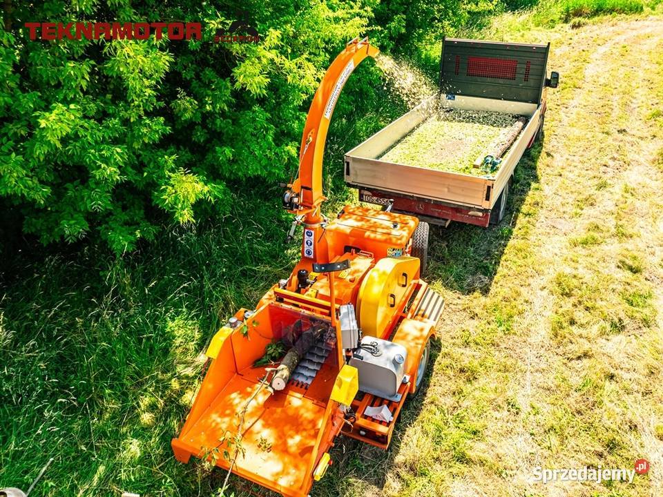 TEKNAMOTOR mobilny rębak bębnowy Skorpion 280 świętokrzyskie Ostrowiec Świętokrzyski