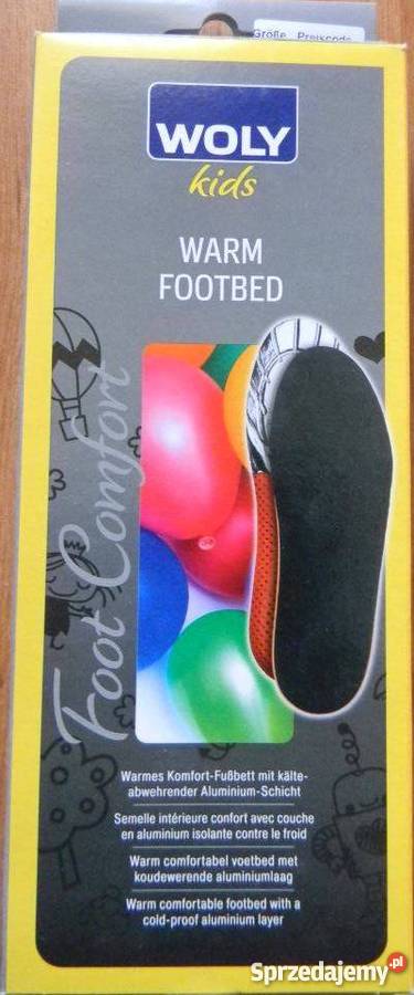 Wkładki do butów 31 Woly kids Warm footed Gorzów Wielkopolski