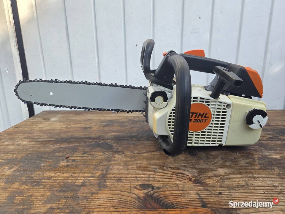 Pila spalinową STIHL MS200T 23 2008r piękna Łowicz sprzedam