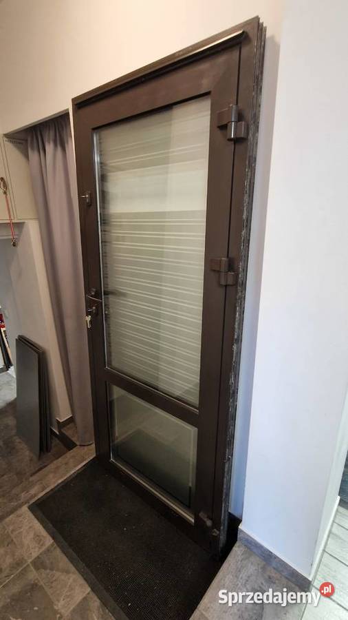 drzwi aluminiowe zewnętrzne ciepłe 90 x 200 Zakopane