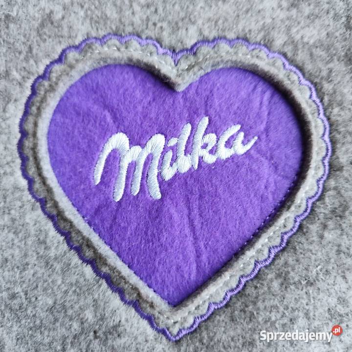 Torebka dziecięca z filcu Milka Katowice