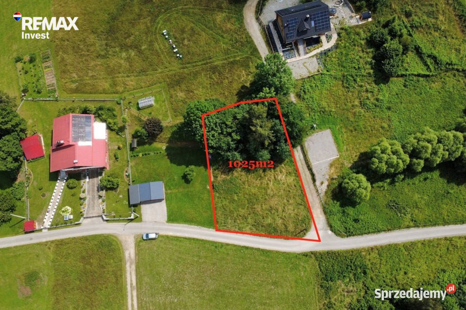 Działka z widokiem na Pilsko 1025 m Krzyżowa