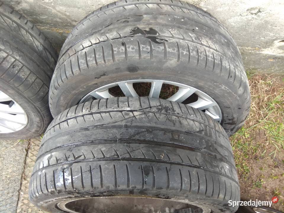 Koła aluminiowe Audi 17 letnie opony 8Jx17H2 Radom