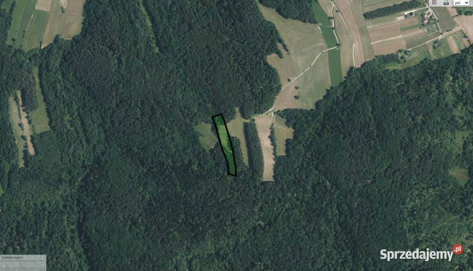 Lipnica dolna Działka rolnoleśna