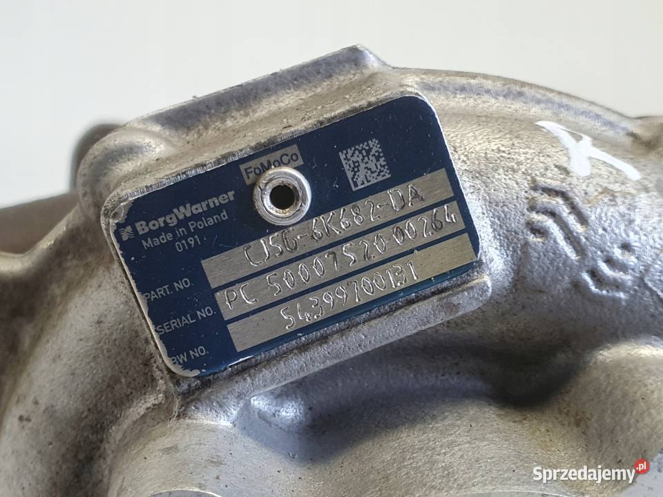 TURBOSPRĘŻARKA Volvo S60 II 16 T3 turbo Turbosprężarki