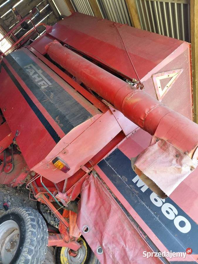 Fahr M660 nieuszkodzony Kombajny