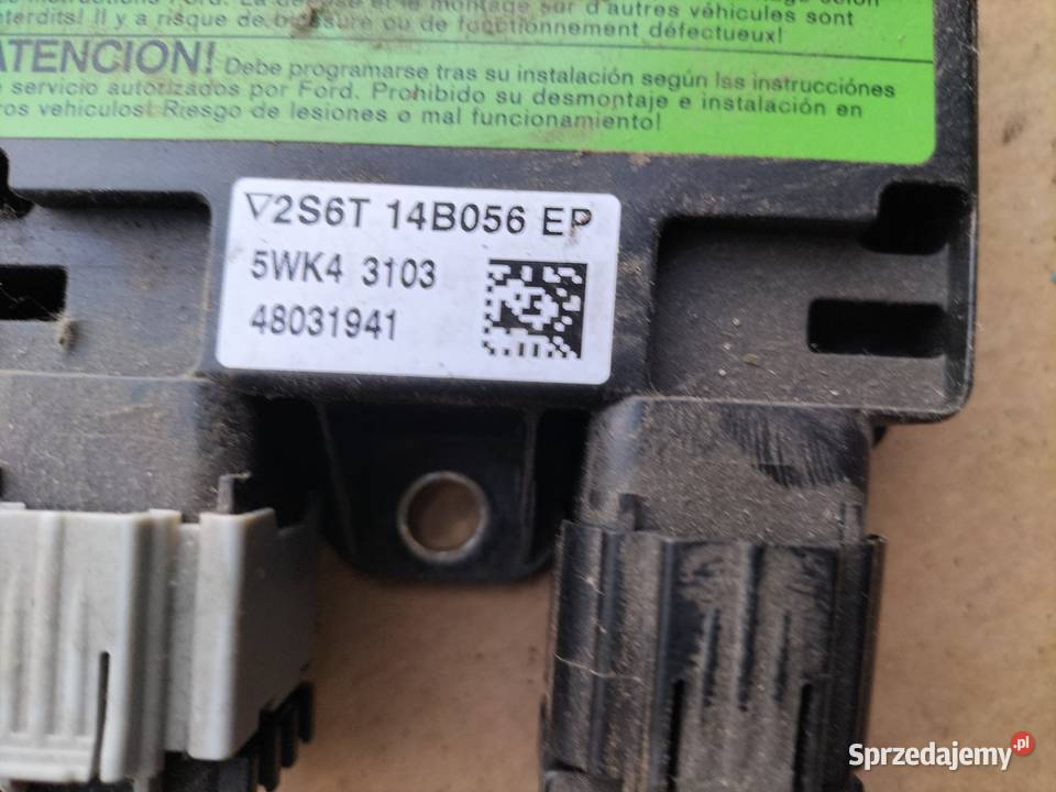 FIESTA MK5 MK6 FUSION MK1 2S6T14B056EP SENSOR lubelskie Kamień-Kolonia sprzedam
