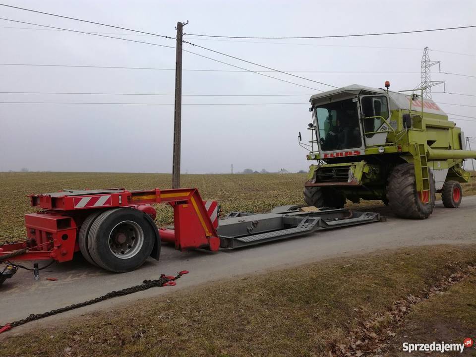 Transport kombajnów maszyn rolniczych traktorów Transport towarów, przeprowadzki Czersk