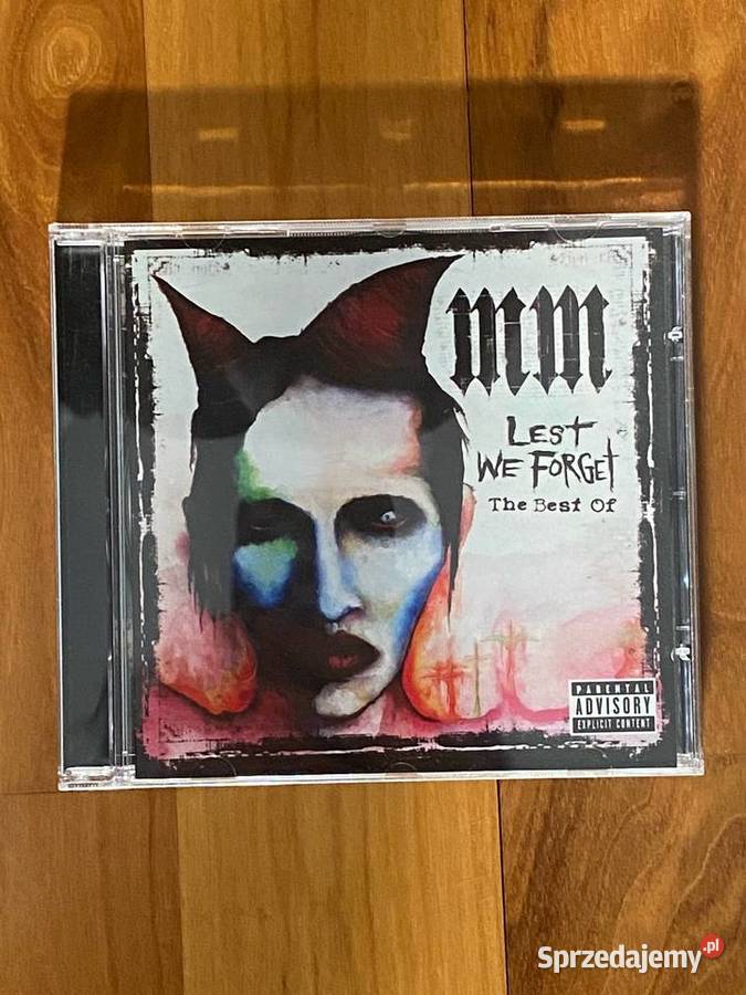 Marilyn Manson Lest We Forget The Best Of CD CD Dręszew