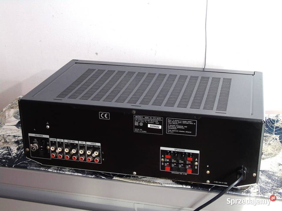 Amplituner Sony STRDE205 RDS sprawny WYSYŁKA podkarpackie Jasło