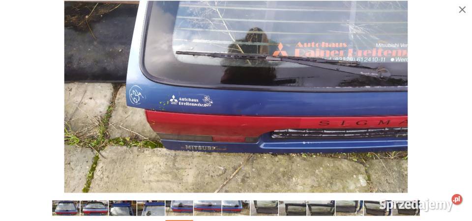 Mitsubishi Sigma kombi klapa tył kpl z blenda Byków