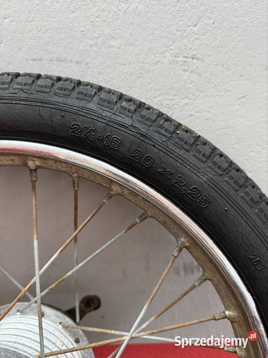 Felga zębatka koło tył tylne 16 Romet Kadet Części i akcesoria motocyklowe Gidle