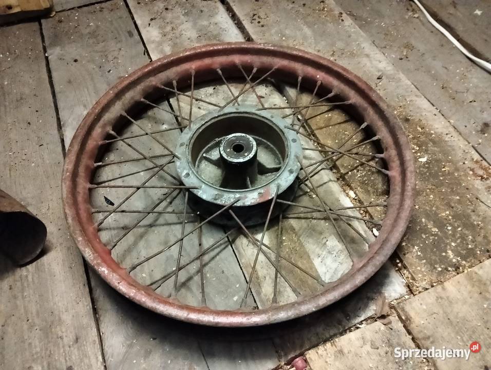 wsk przednia felga z piastą dwie sztuki Belno