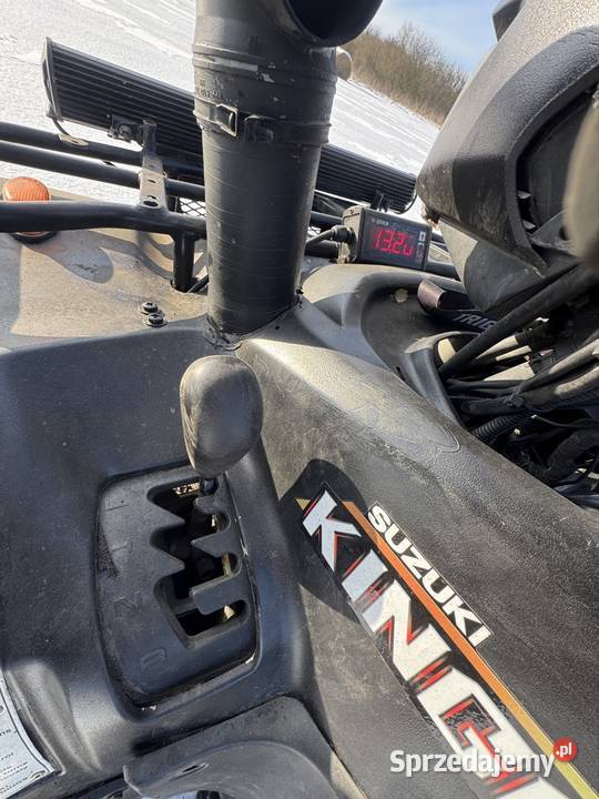Suzuki kingquad 750 4x4 zarejestrowany Suzuki Brodnica