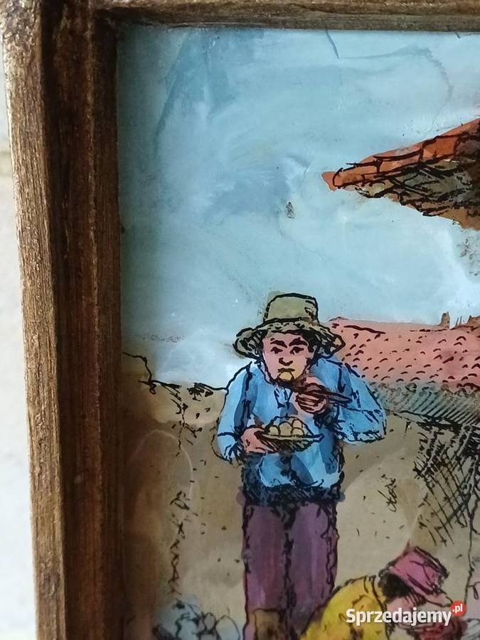 Vintage sztuka peruwianska Nowy Targ