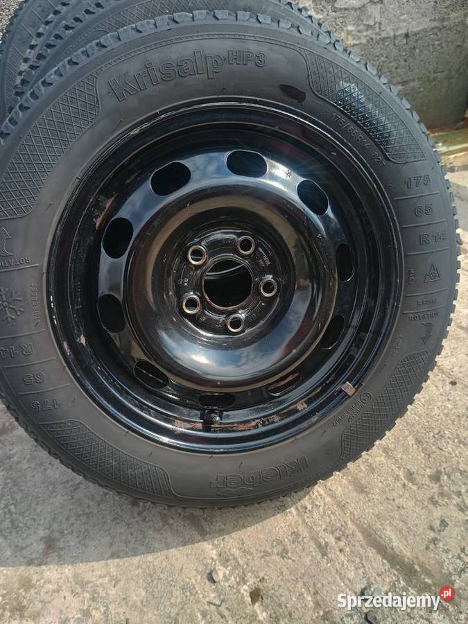 Kleberg Krisalp HP3 17565r14 Felgi VW POlO Żółkiewka-Osada