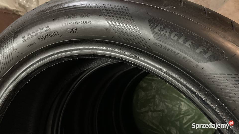 Komplet opon Goodyear Eagle F1 Asymmetric 5 mazowieckie Warszawa sprzedam