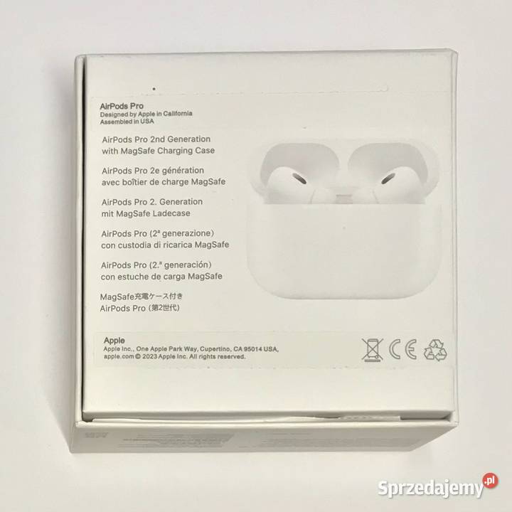 APPLE AirPods Pro 2 słuchawki BLUETOOTH oryginał Warszawa