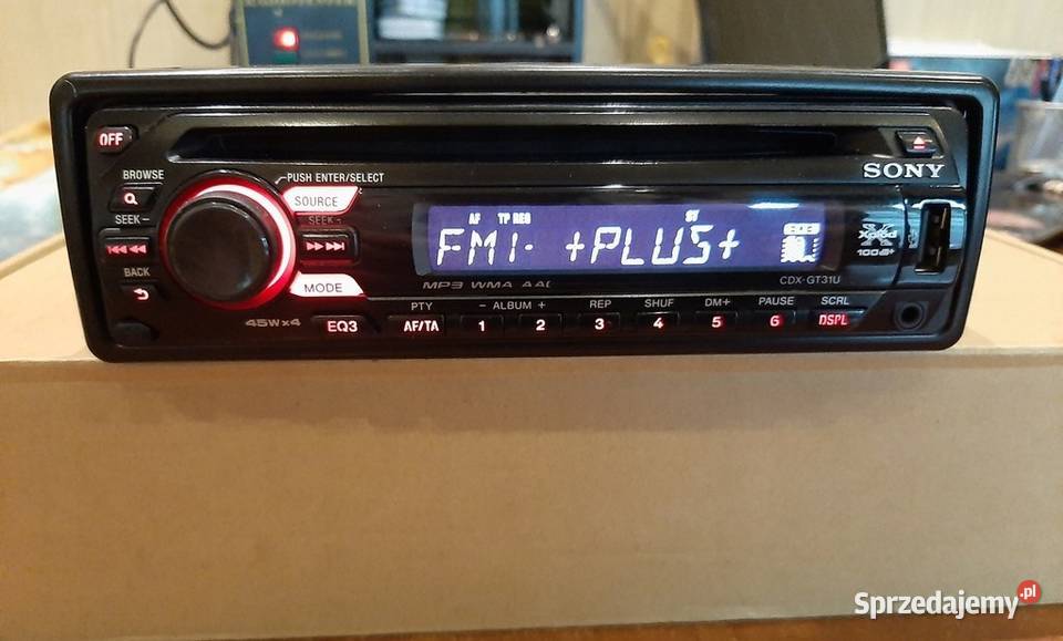 Radio SONY CDXGT31U USB CD Mp3