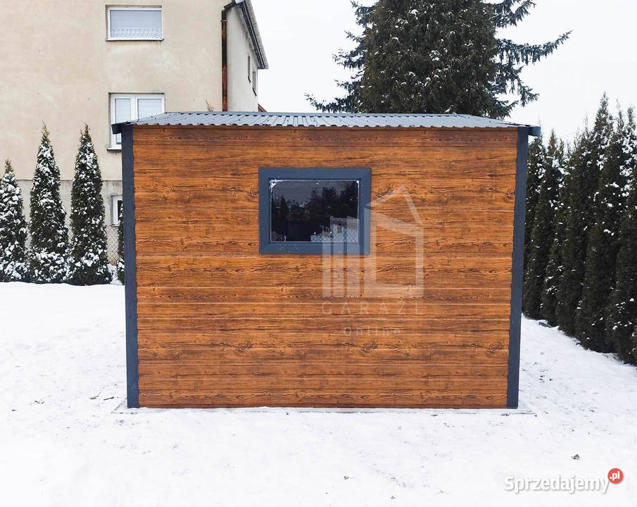 Domek Ogrodowy Schowek Garaż 2x2 drewnopodobny Kalisz
