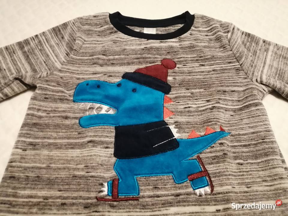 Bluza chłopięca polar długi rękaw CA 116 szara Czeladź